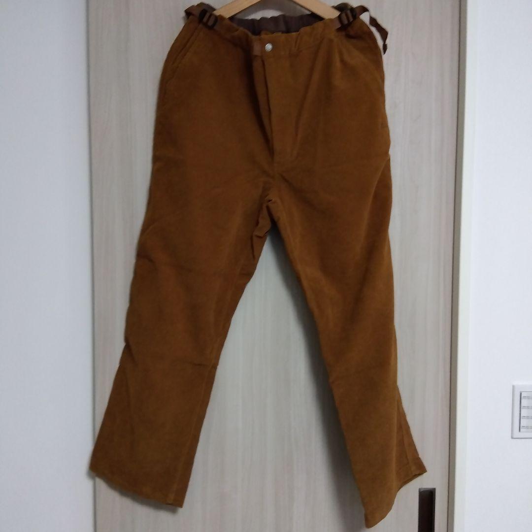 【新品未使用】ナンガ　コーデュロイ クライミングパンツ　ブラウン