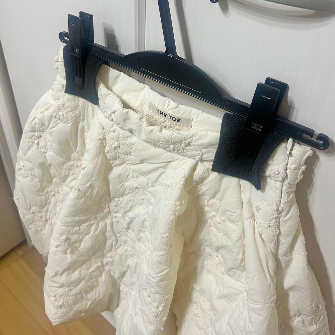 【THE TOE】Evros Quilting Skirt キルティングスカート