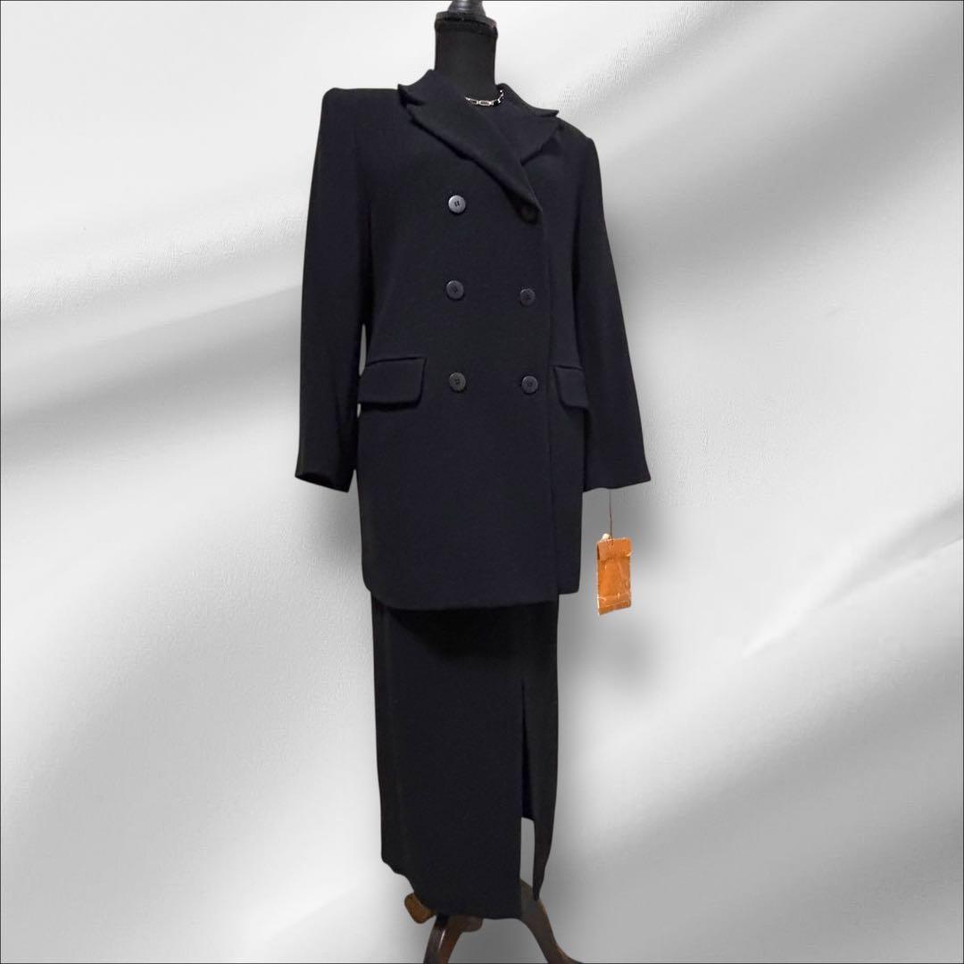 LANCEL【ランセル】 ジャケット&スカート スーツ　マキシ丈スカートM