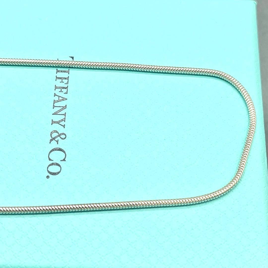 極美品✨ティファニー スネークチェーンネックレス SV925 シルバー 45㎝
