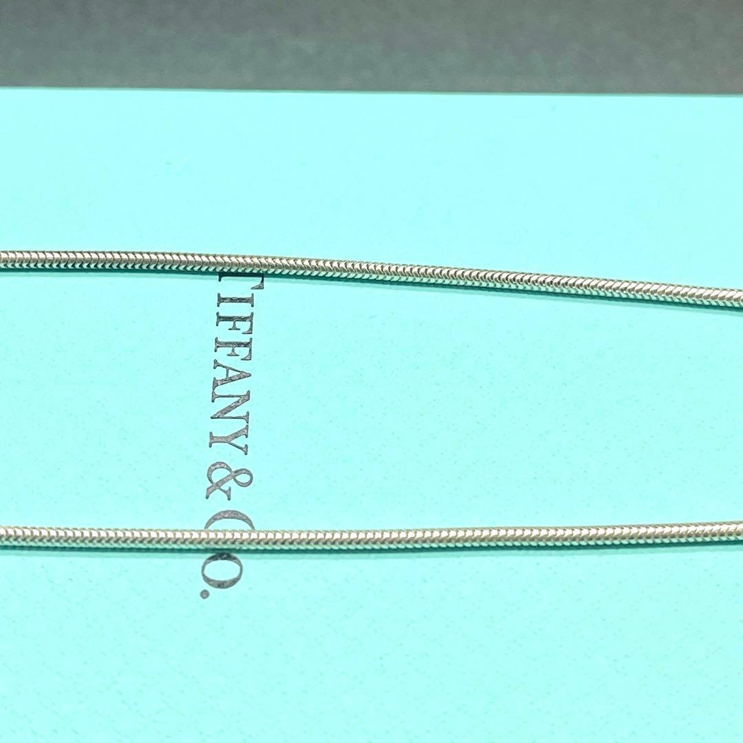 極美品✨ティファニー スネークチェーンネックレス SV925 シルバー 45㎝