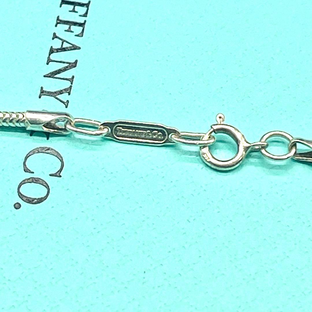 極美品✨ティファニー スネークチェーンネックレス SV925 シルバー 45㎝