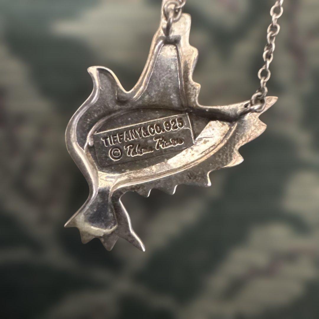 最終値下げ⭐️希少✨ティファニー ネックレス Peace Dove ピースダヴ 鳩