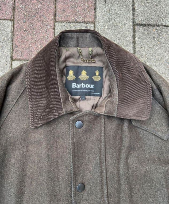 Barbour beaufort ビューフォート　スリークラウン　ウール素材