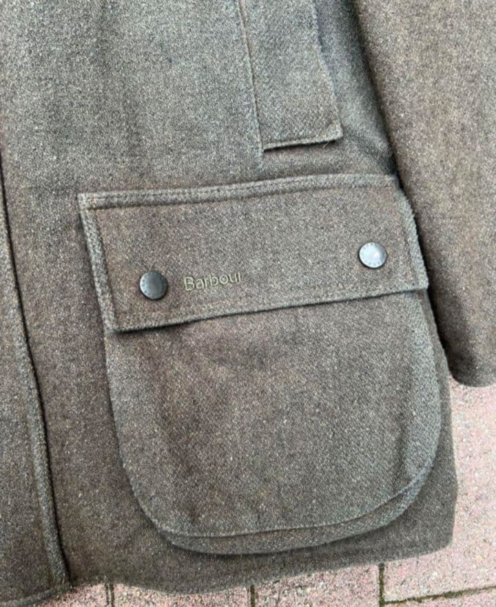 Barbour beaufort ビューフォート　スリークラウン　ウール素材