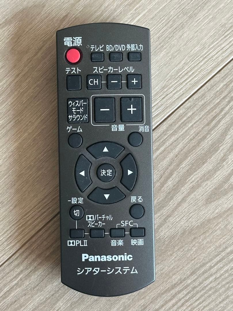 パナソニックホームシアターシステム(ワイヤレスシアター) 「SU-ZT2」