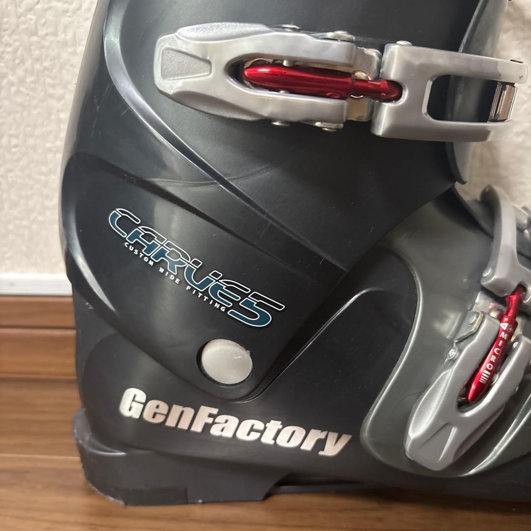 GenFactory CARVE5 男性用スキー用ブーツ 28〜28.5㎝