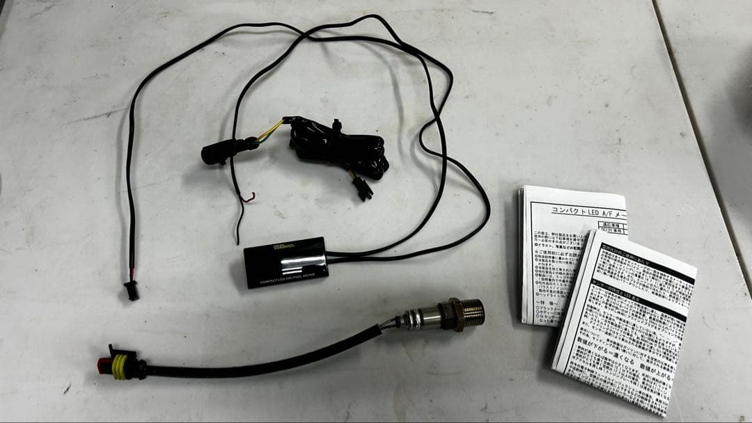 武川　コンパクトLED A/Fメーター(空燃比計) 使用少ない