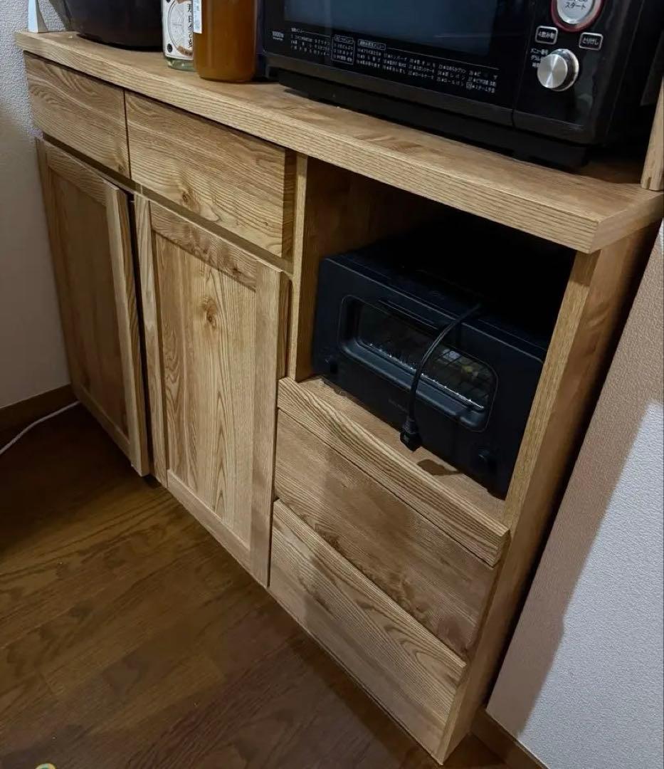 定価4万円 LOWYA キッチンラック 食器棚