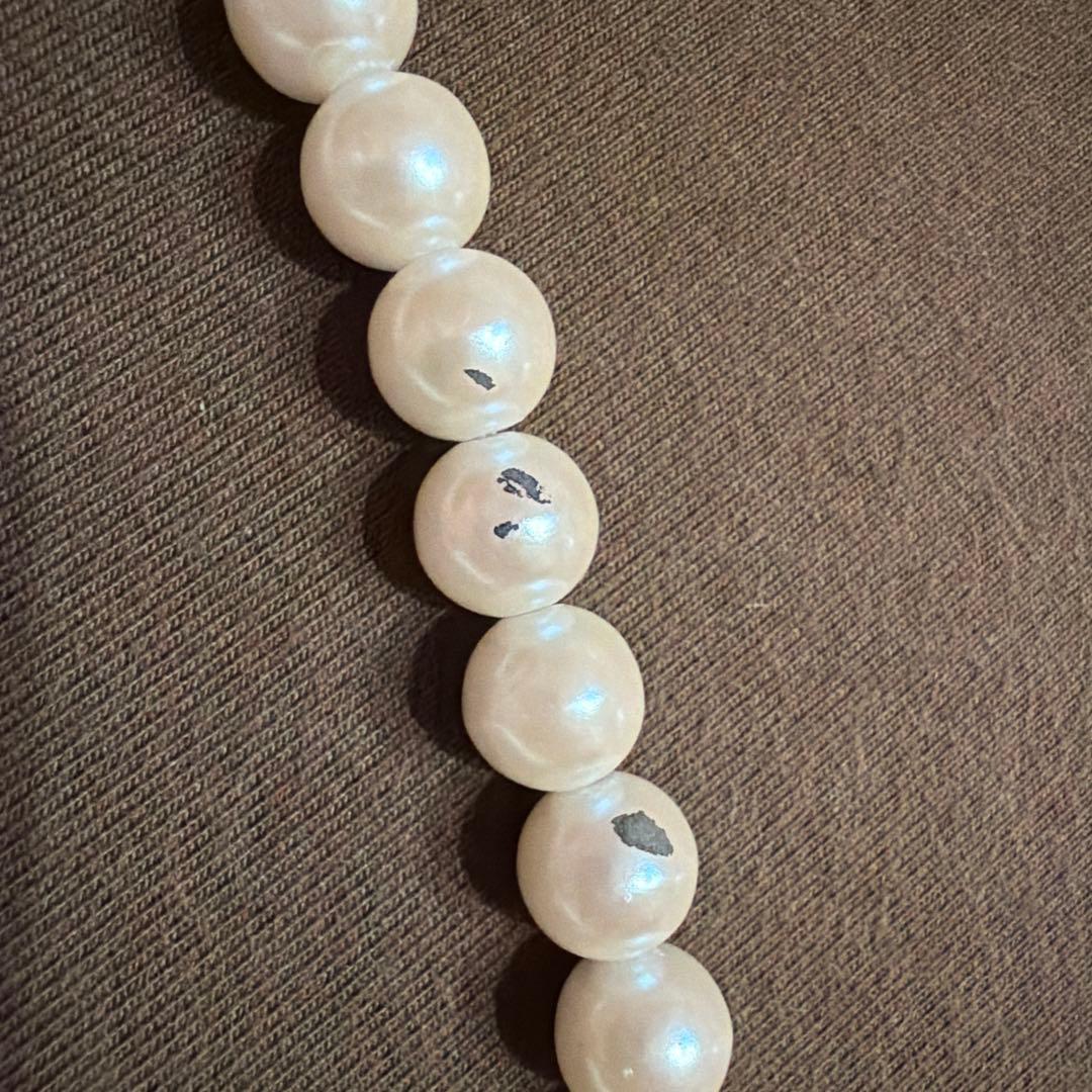 LUMY はしもと 皇室御用達 パールビーズ　パーティーバッグ