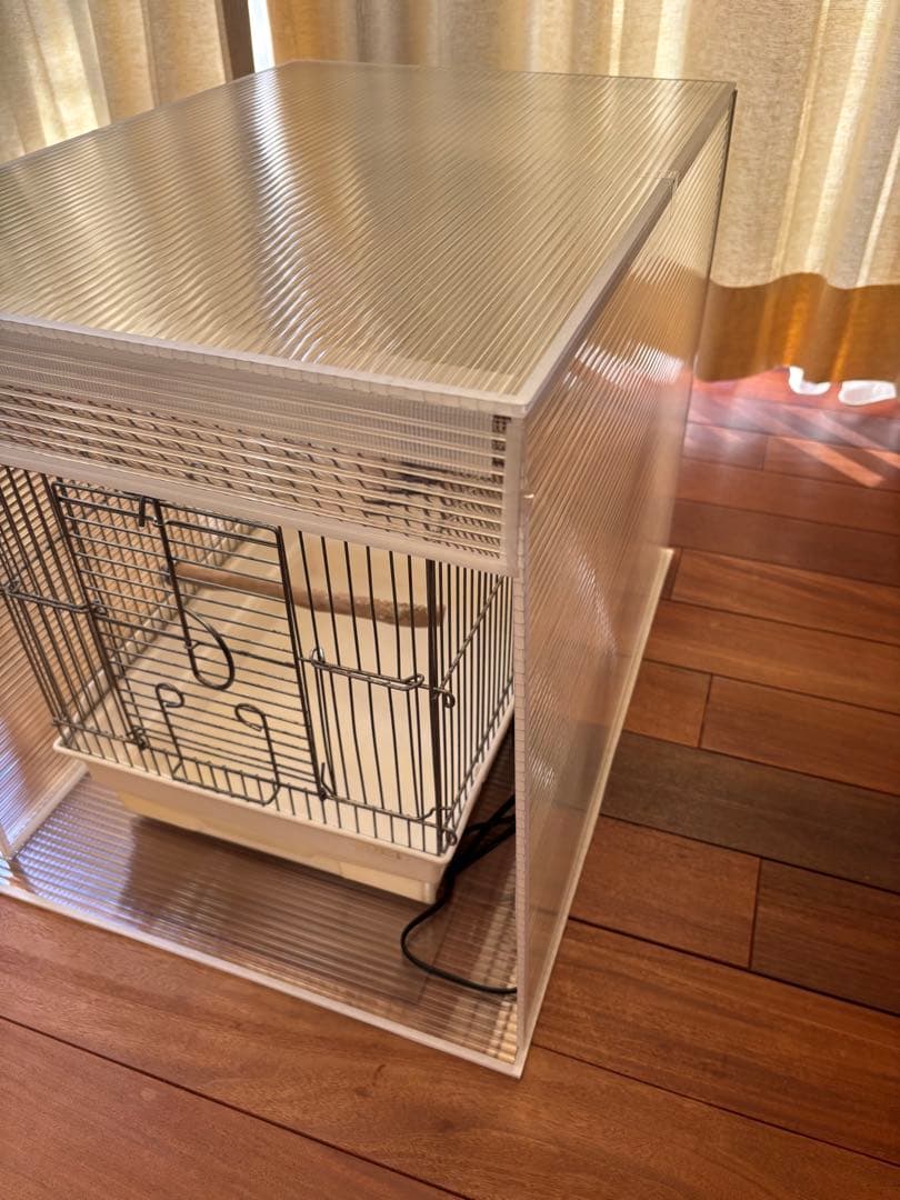 ちえこ！　鳥ケージ保温カバー！