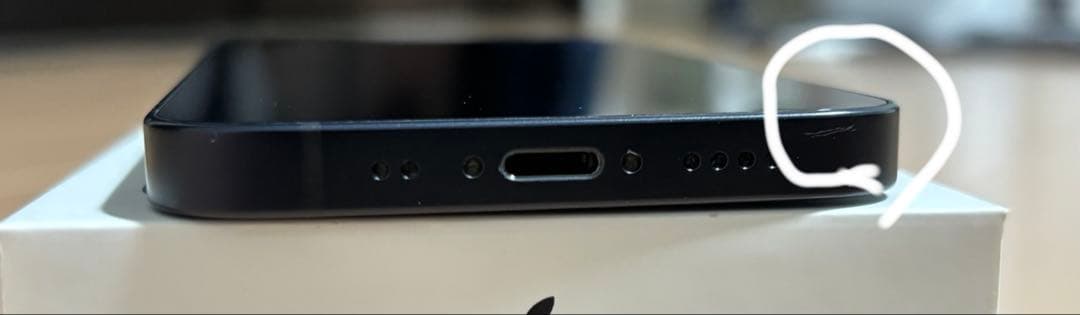 マ*ル様 オークションiPhone 12 miniブラック 128GB 美品　7