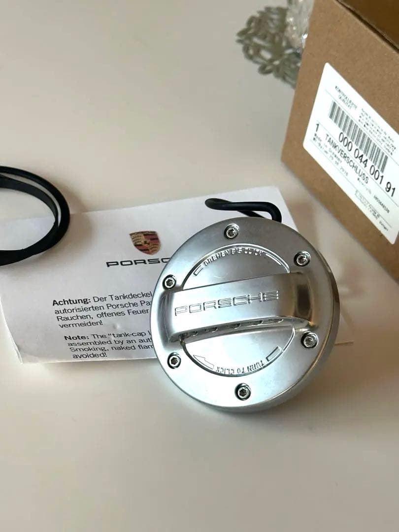 【超美品】Porsche ポルシェ フューエルキャップ アルミルック