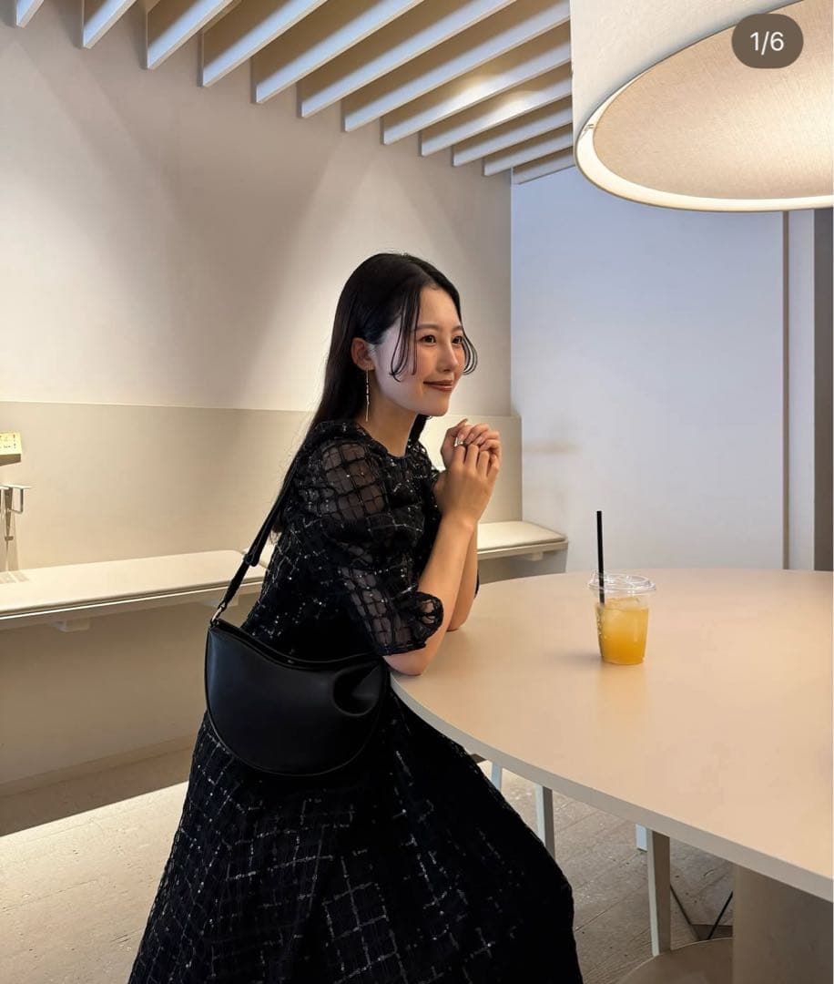 LE’RURE Kirakira check onepiece