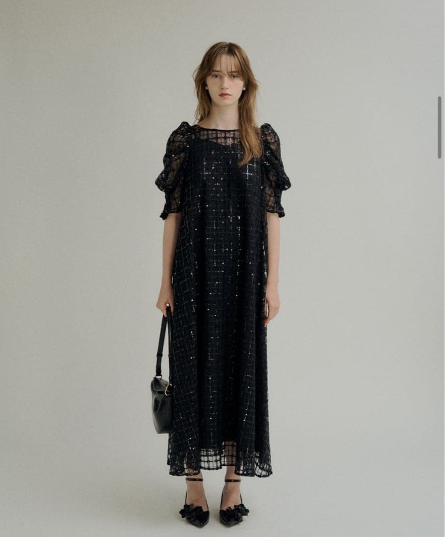 LE’RURE Kirakira check onepiece