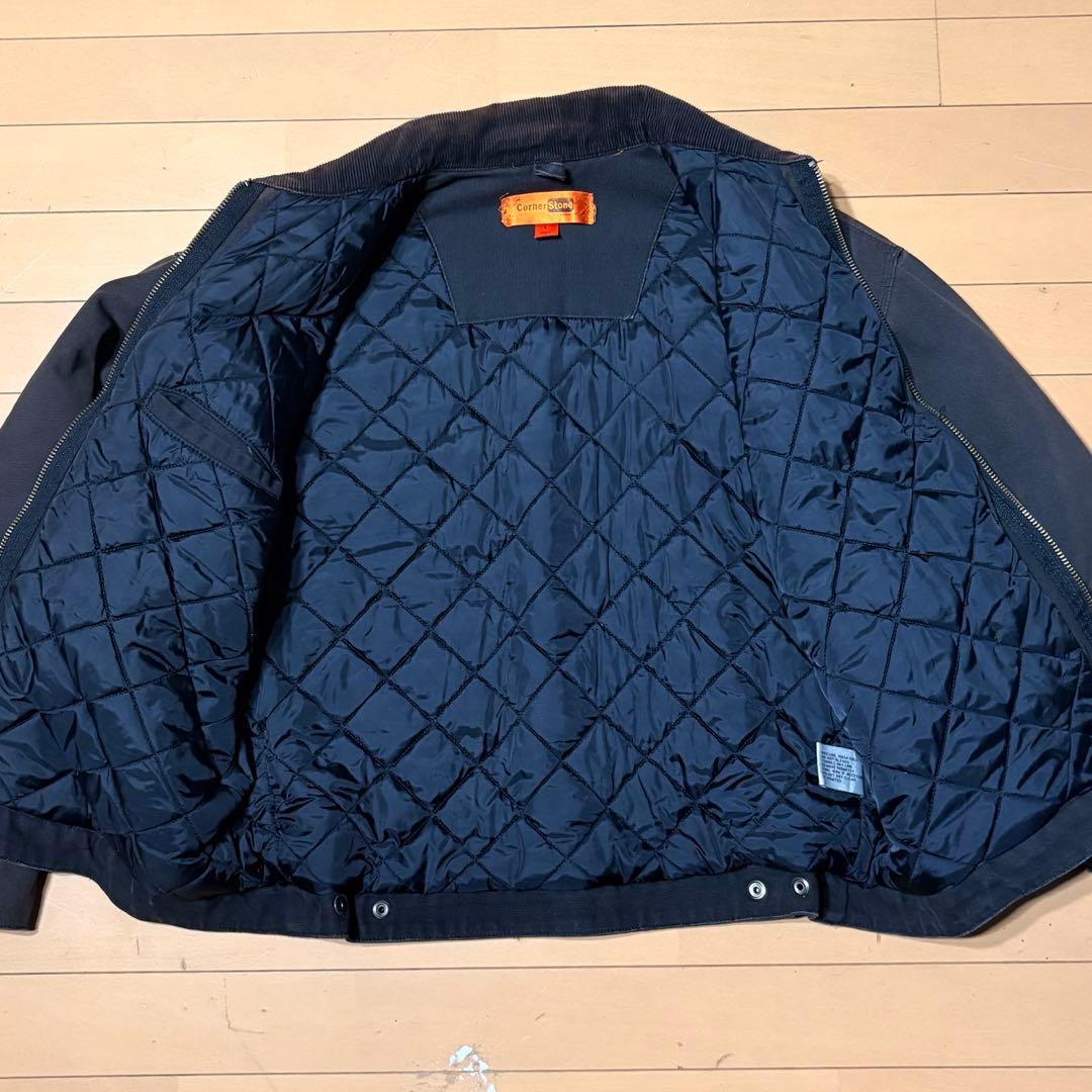 cornerstoneコーナーストーン　ダック地　デトロイトジャケット　企業