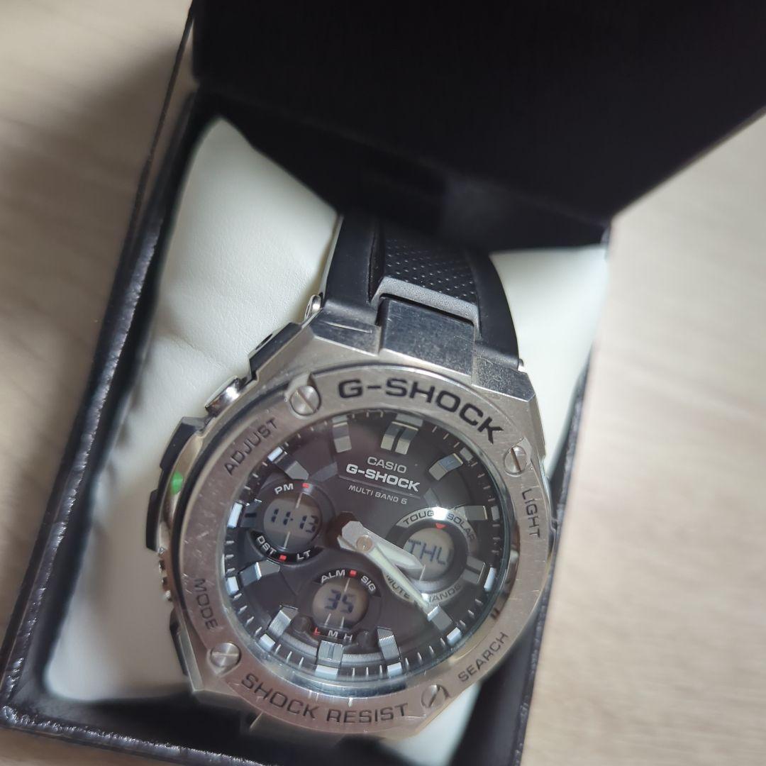 カシオ G-SHOCK ソーラー電波腕時計 GST-W110-1AJF