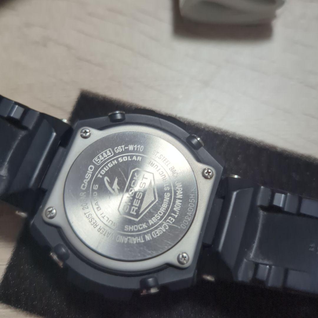 カシオ G-SHOCK ソーラー電波腕時計 GST-W110-1AJF