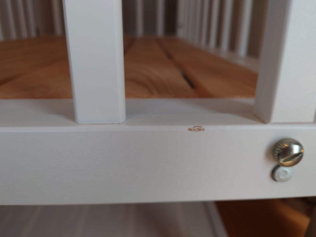 ヤマサキ　ハイタイプベッド　ツーオープン　ベビーベッド