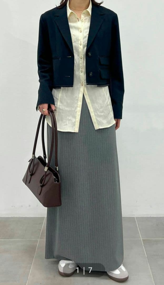 PUBLIC TOKYO ミコウールクロップドジャケット