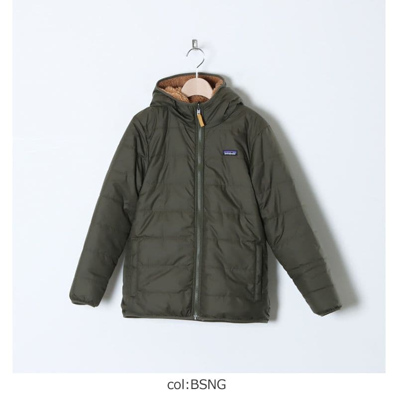 パタゴニア　リバーシブルフーディ XXL16ー18