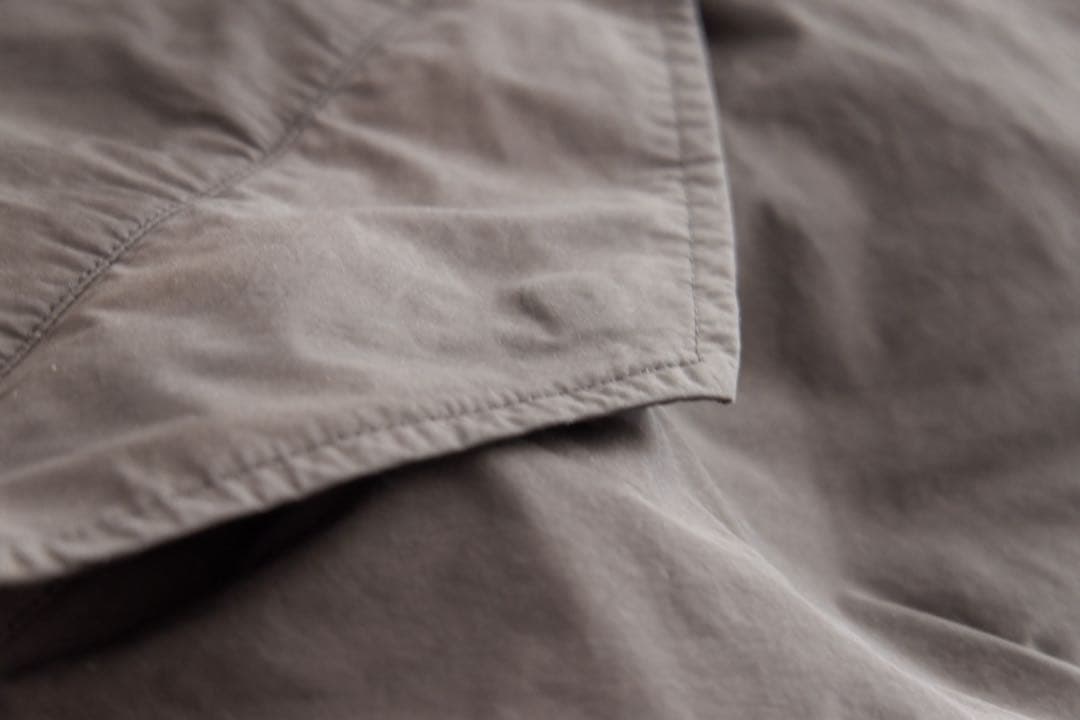 21AW ATON ショートモッズコート チャコールグレー サイズ2