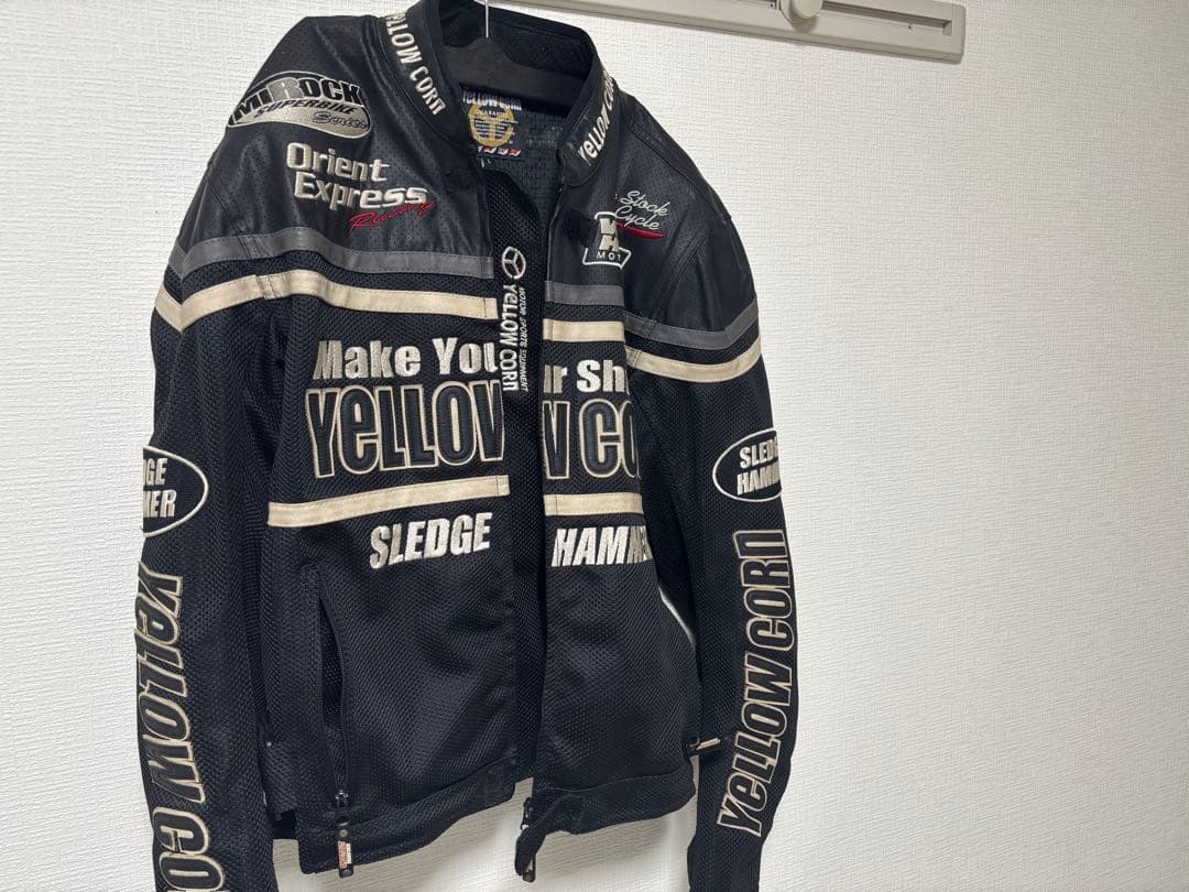 YELLOW CORN SLEDGE HAMMER メッシュジャケット Lサイズ