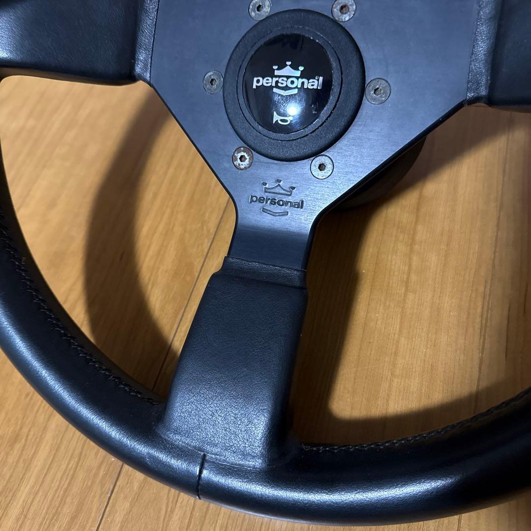 f*3様 Personal Grinta 350mm ブラックレザー（当時物）