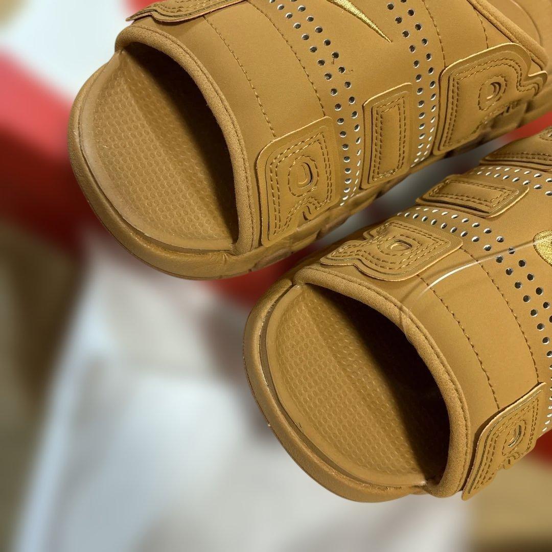 箱あり　NIKE 27 モアアップテンポ　ブラウン　27 メルなや