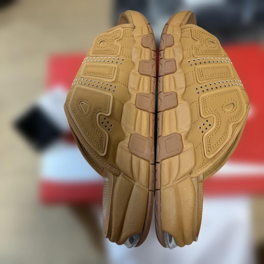 箱あり　NIKE 27 モアアップテンポ　ブラウン　27 メルなや