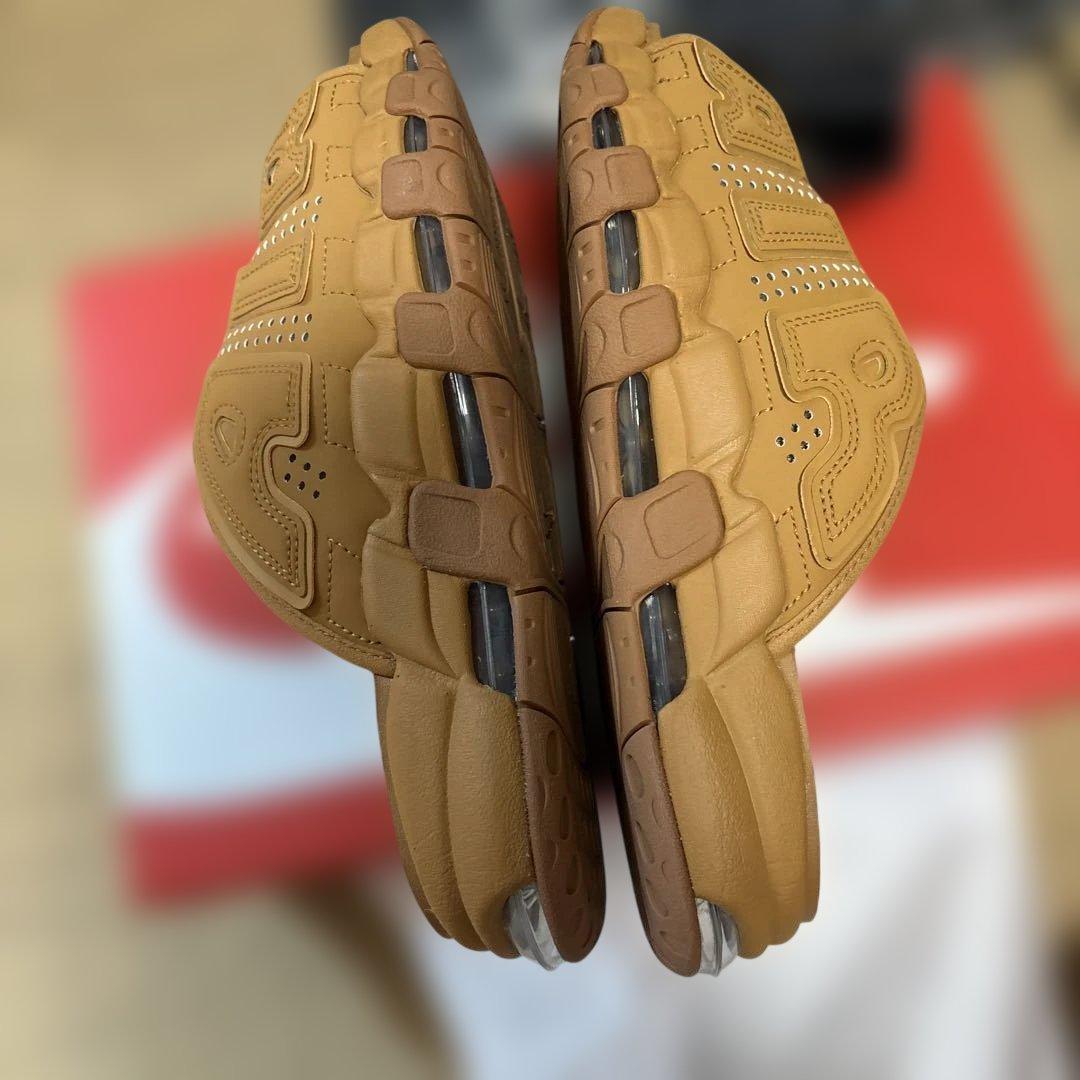 箱あり　NIKE 27 モアアップテンポ　ブラウン　27 メルなや