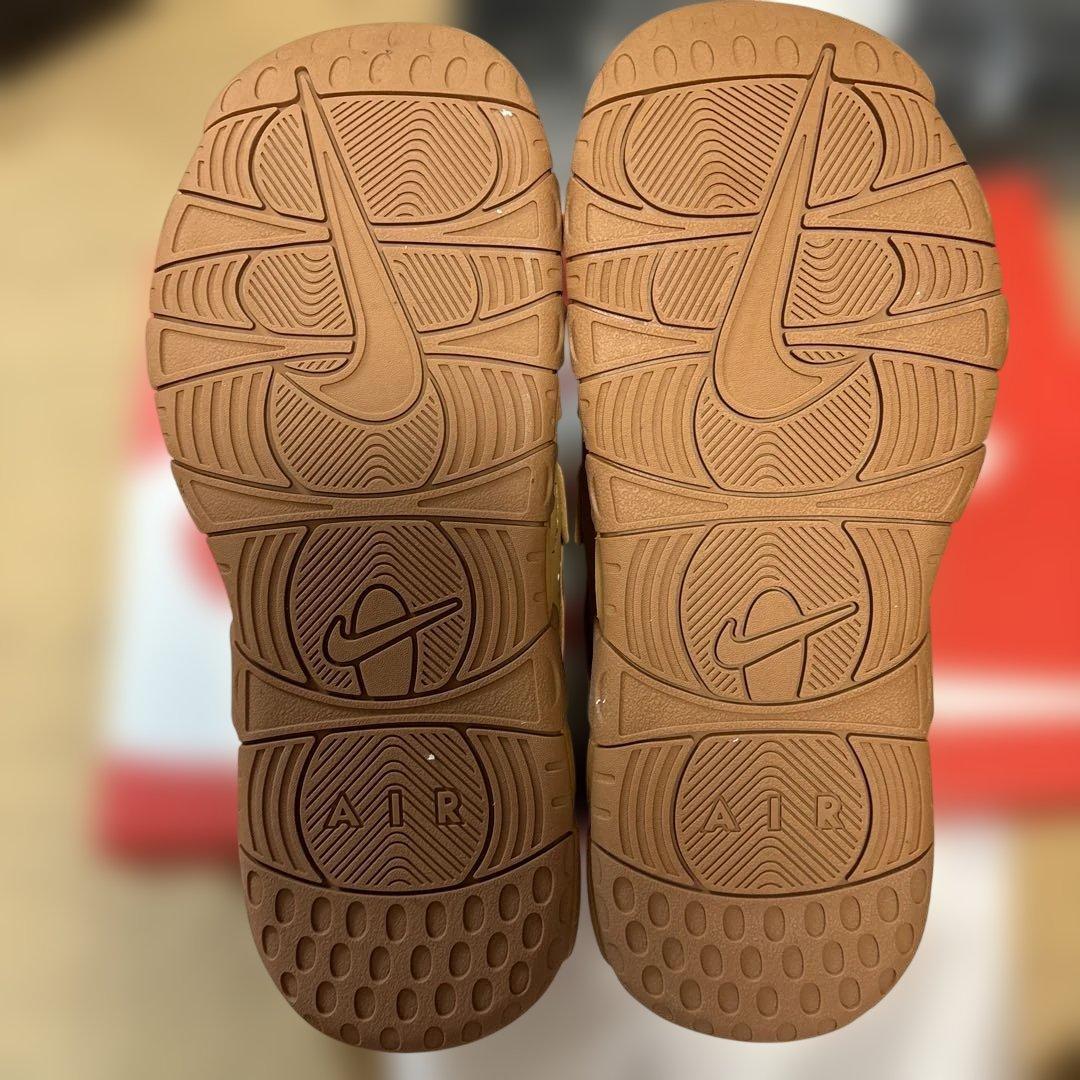 箱あり　NIKE 27 モアアップテンポ　ブラウン　27 メルなや