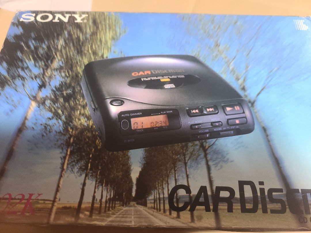 SONY CAR Discman ポータブルCDプレーヤー