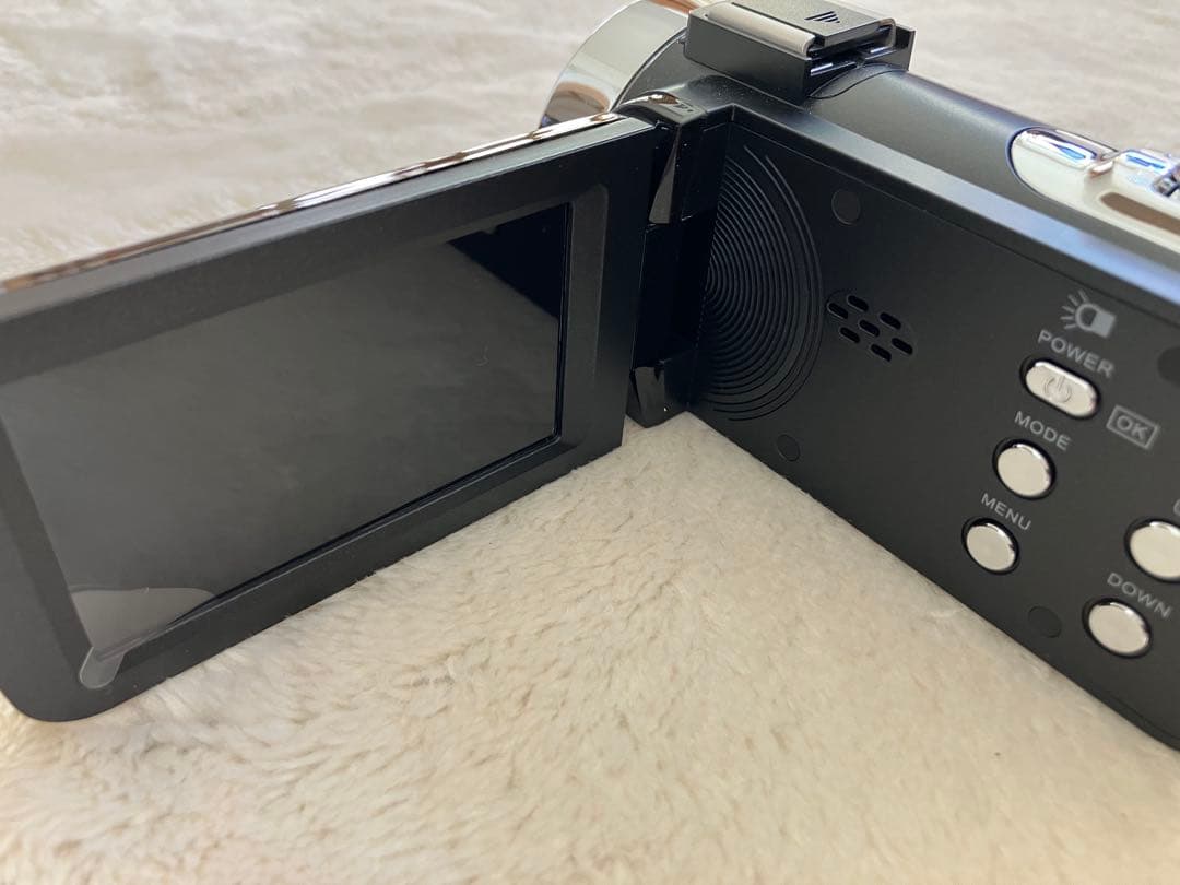 4Kビデオカメラ 本体 リモコン付き予備バッテリー64GBSDカード付属取説