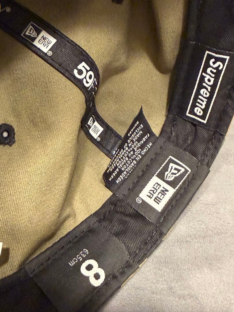 Supreme Screwball S logo New Era サイズ8