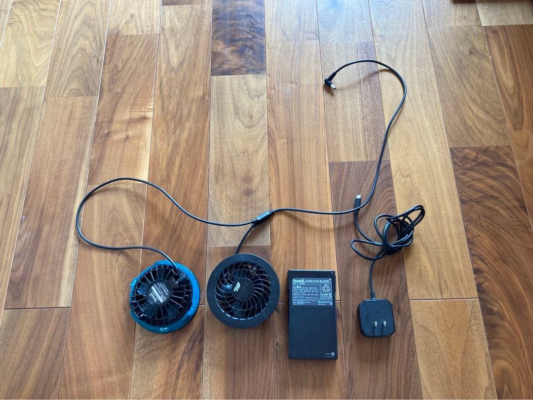 美品 makita マキタ 空調服 3点セット 空調服/ファン/バッテリー付