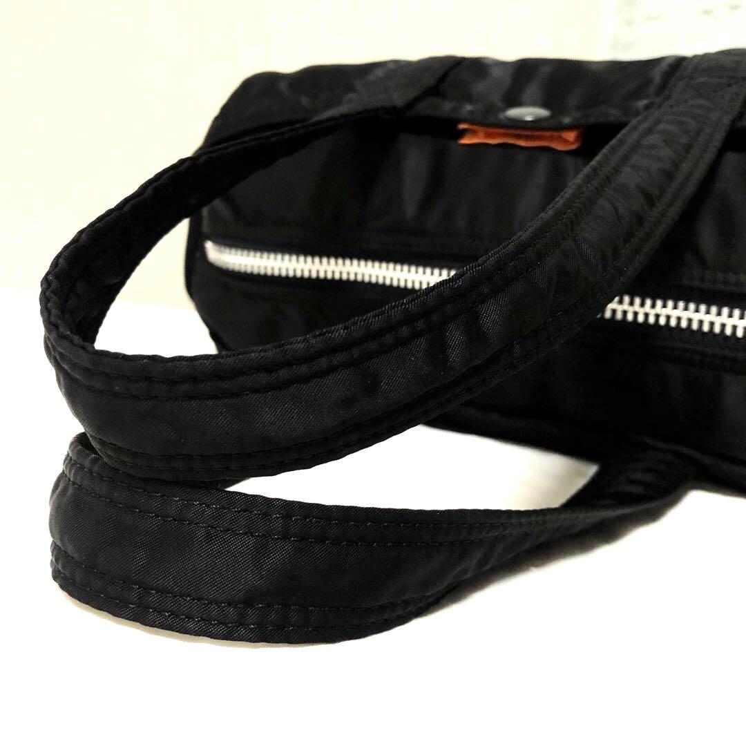 超美品✨人気 ポーター タンカー ミニボストンバッグ ドラム Sサイズ ブラック