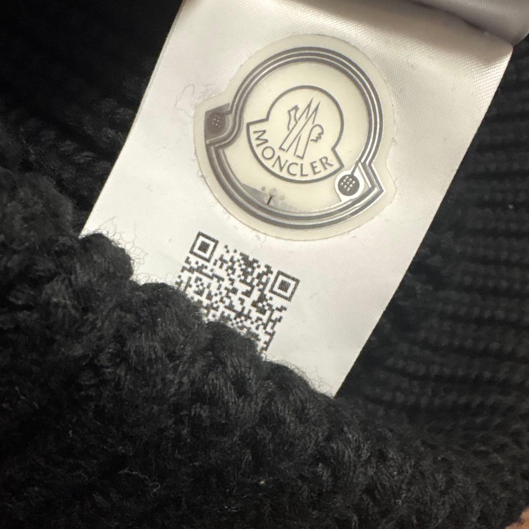 MONCLER モンクレール ニット帽 ビーニー 美品
