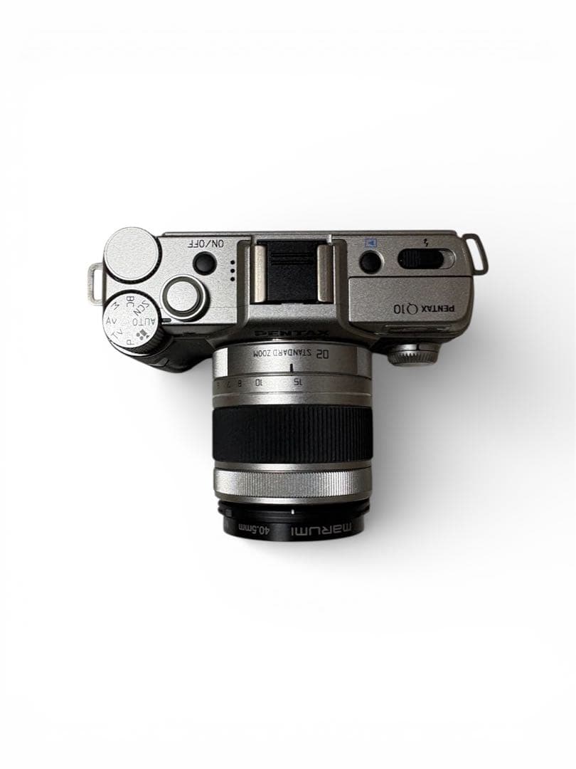 【大幅値下げしました】PENTAX Q10 シルバー ズームレンズキット