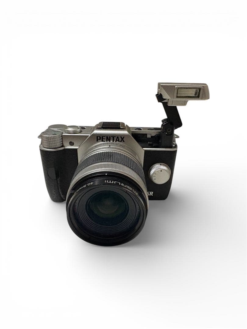 【大幅値下げしました】PENTAX Q10 シルバー ズームレンズキット