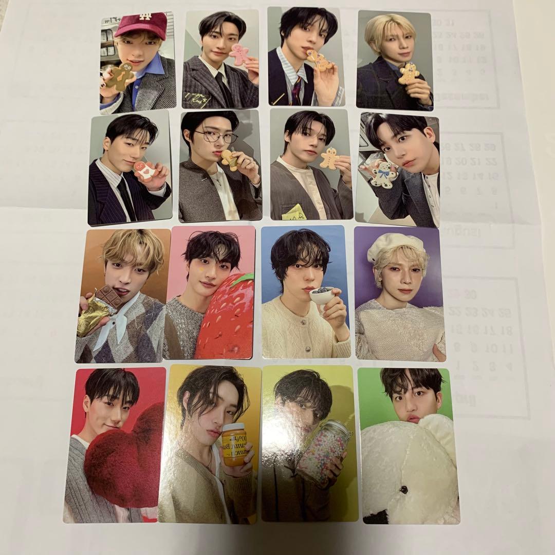 ATEEZシーグリ トレカ 2026 ホンジュン ソンファ ユノ ヨサン ミンギ