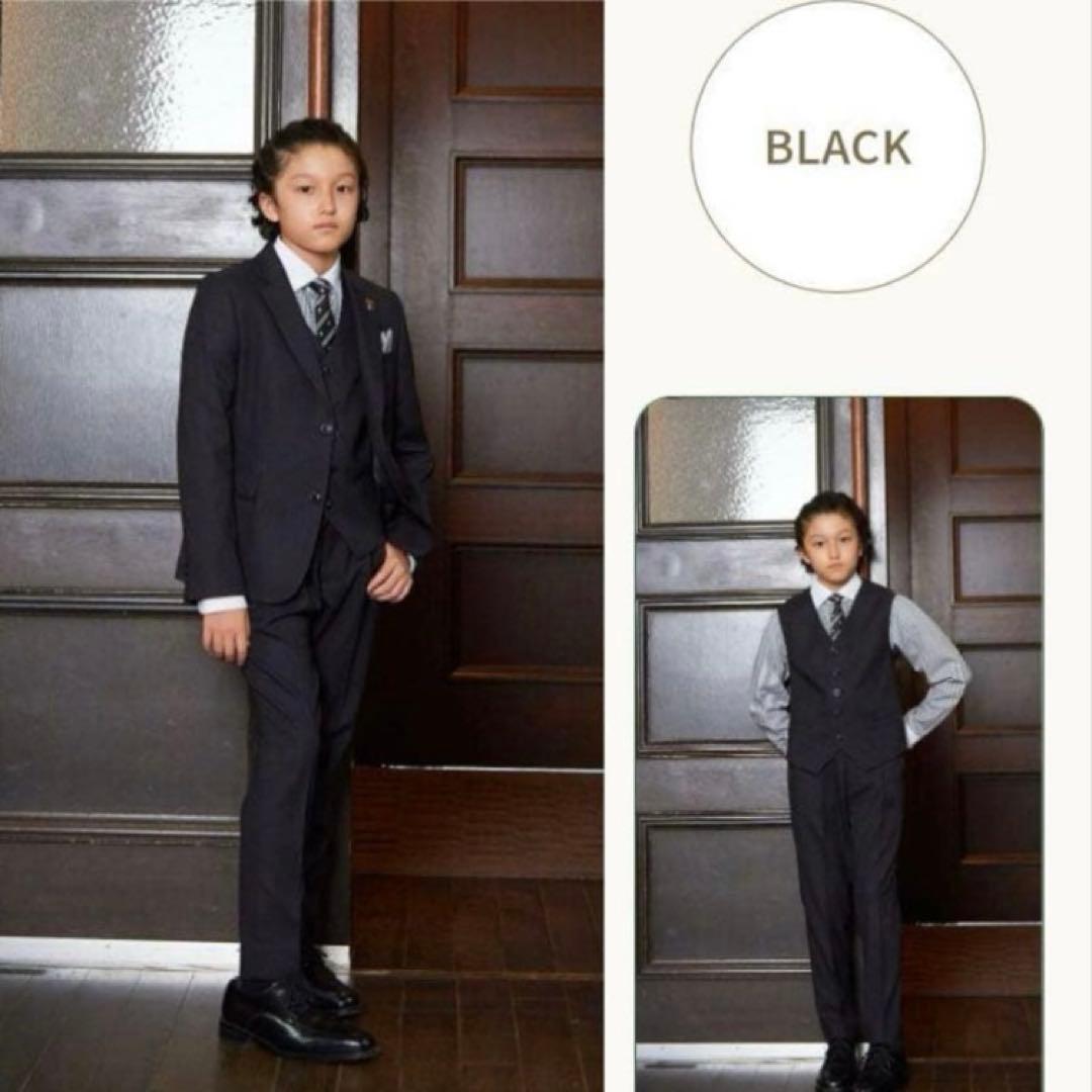 CHOPIN ショパン フォーマルスーツ 5点セット 160cm ブラック