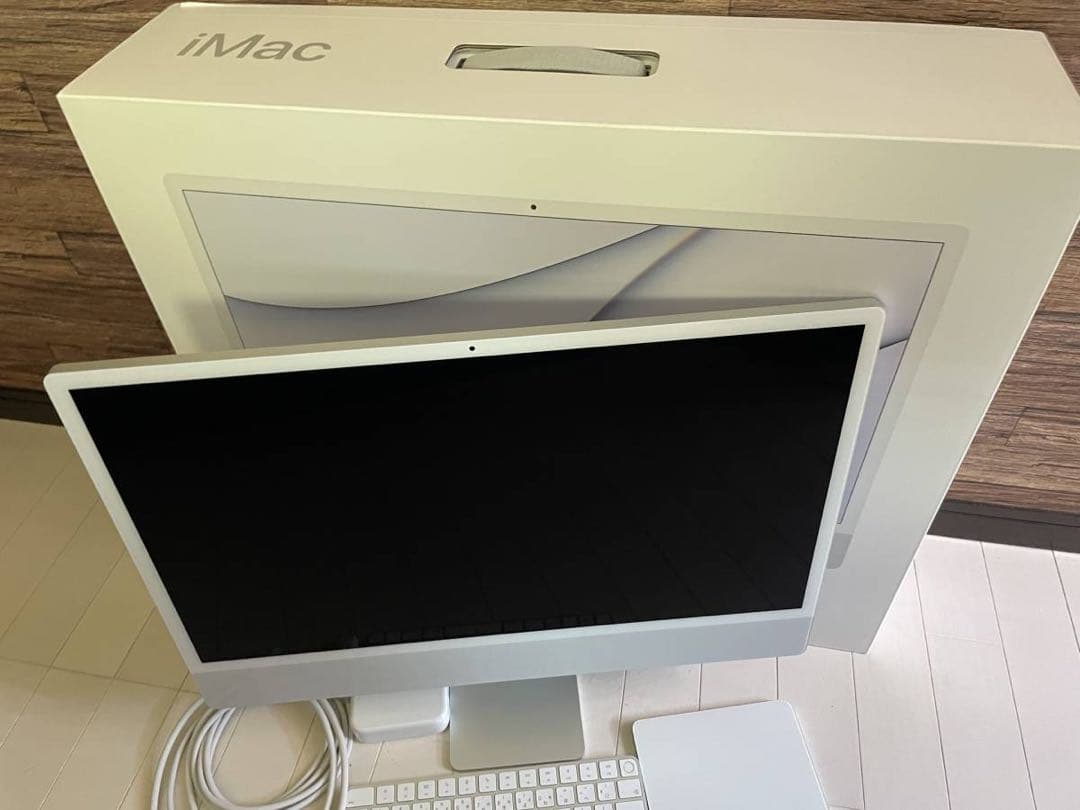 iMac 2021年製 M1チップ8コアCPU16GB1TB SSD シルバー