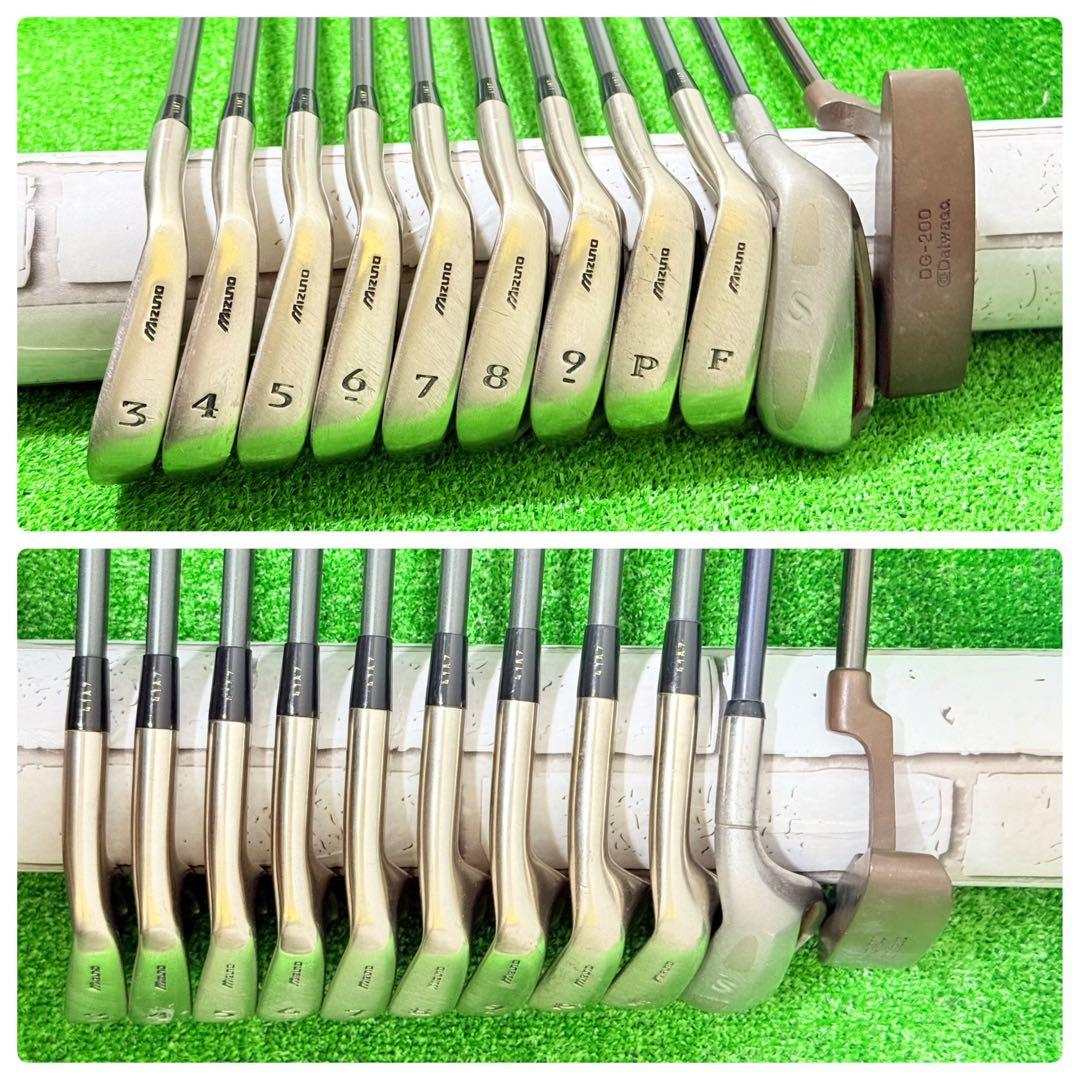 ミズノ Notus 統一 初心者 メンズ ゴルフクラブセット フルセット 一式