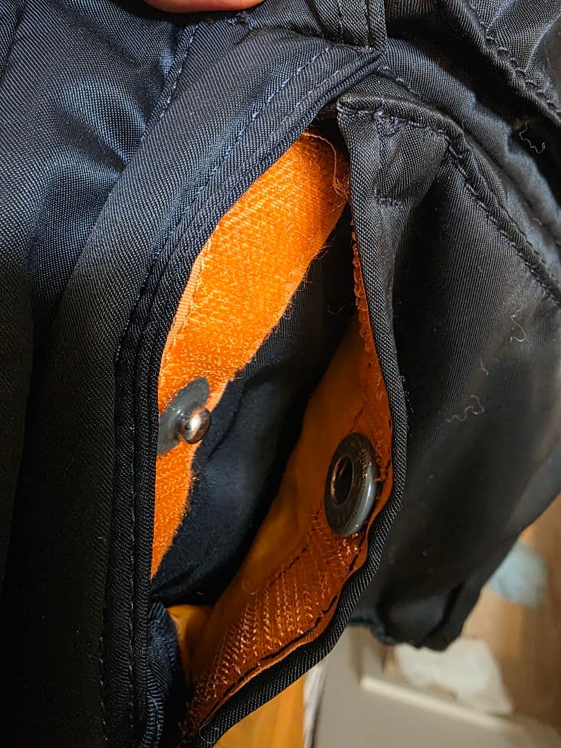 ​【美品】ヘッドポーター タンカー ショルダーバッグ ネイビーLサイズ 2層式