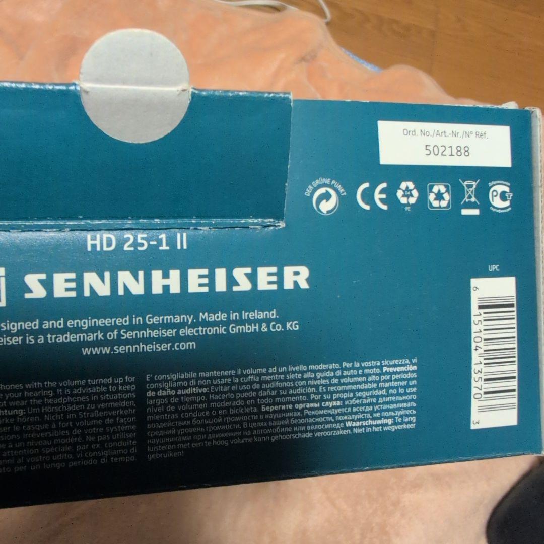 【ジャンク】 ヘッドホン ゼンハイザー HD25-1 II 70Ω