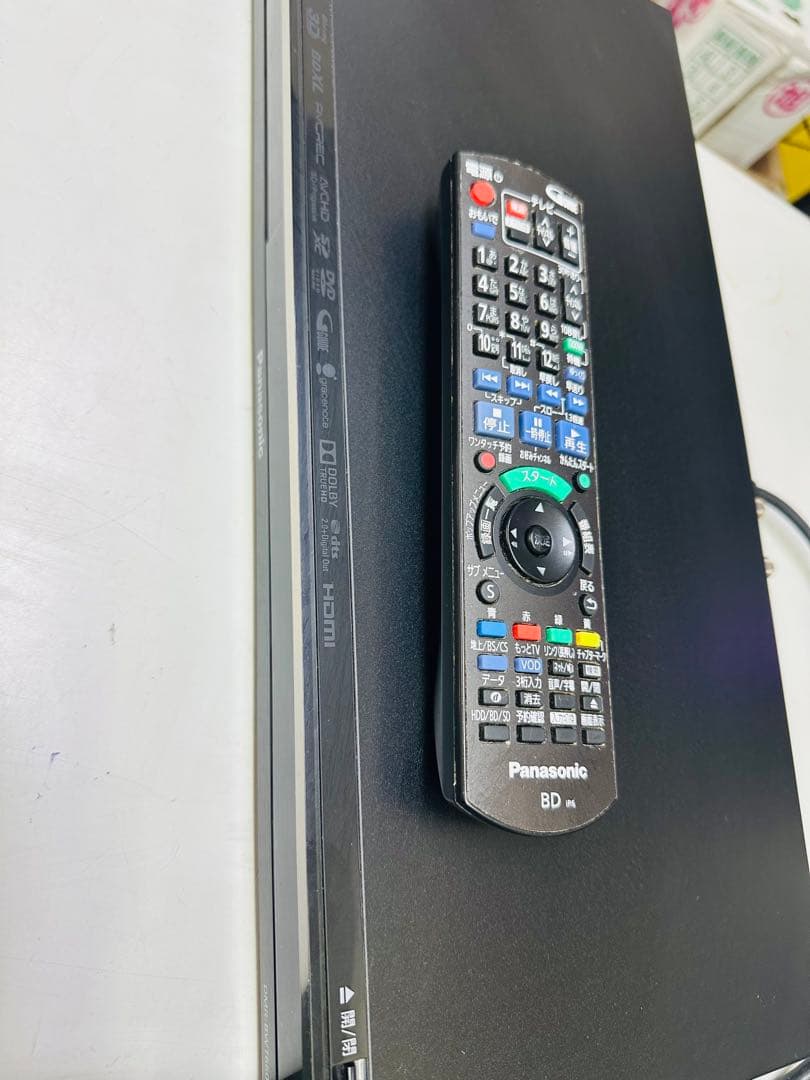 パナソニックHDD搭載ブルーレイレコーダー 4K/24p 3D対応