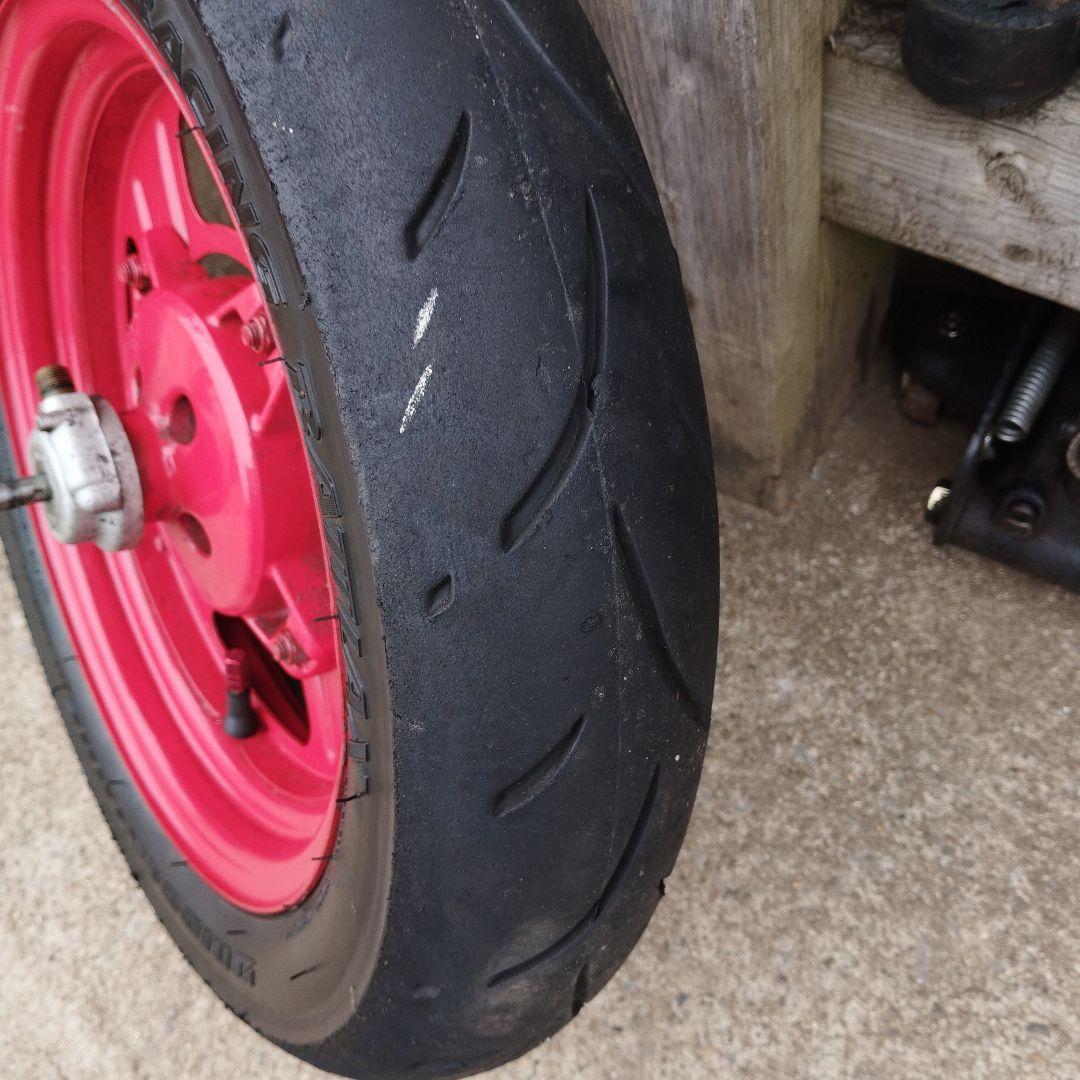 今日だけ　美品ＹＳＲ５０ ＹＳＲ８０ 前後ホイールタイヤ付き