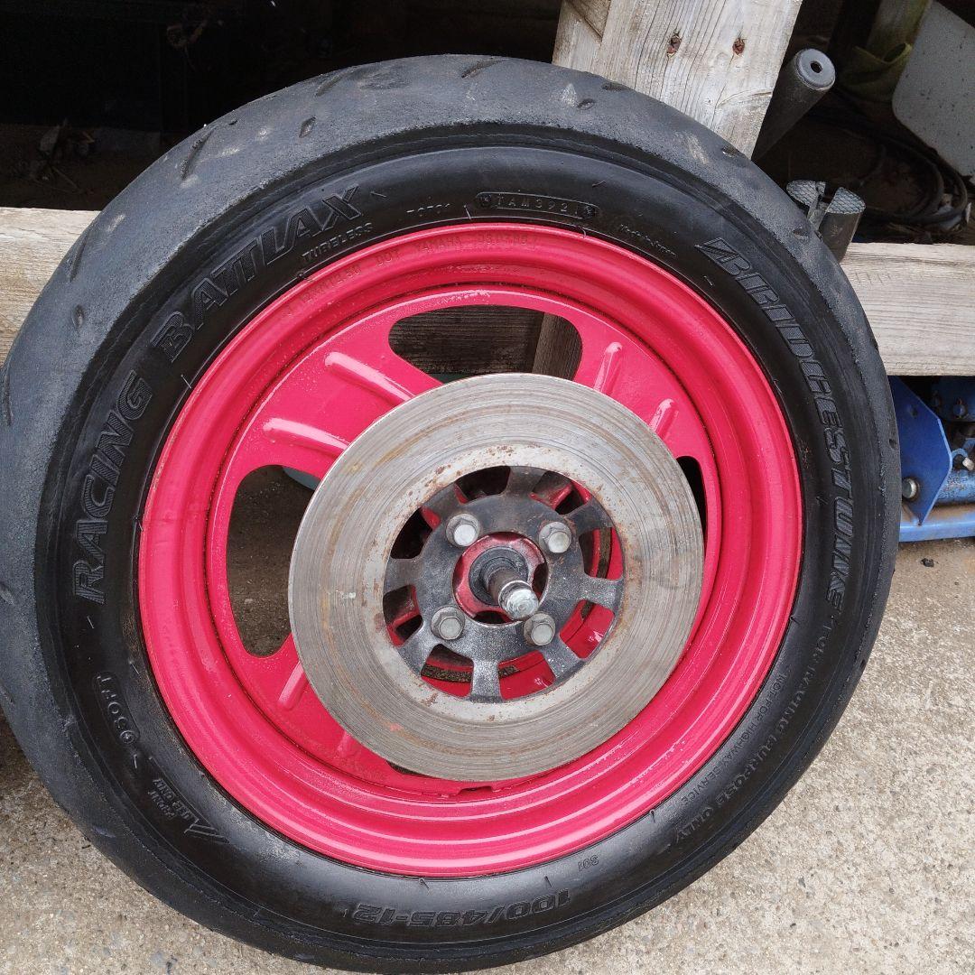 今日だけ　美品ＹＳＲ５０ ＹＳＲ８０ 前後ホイールタイヤ付き