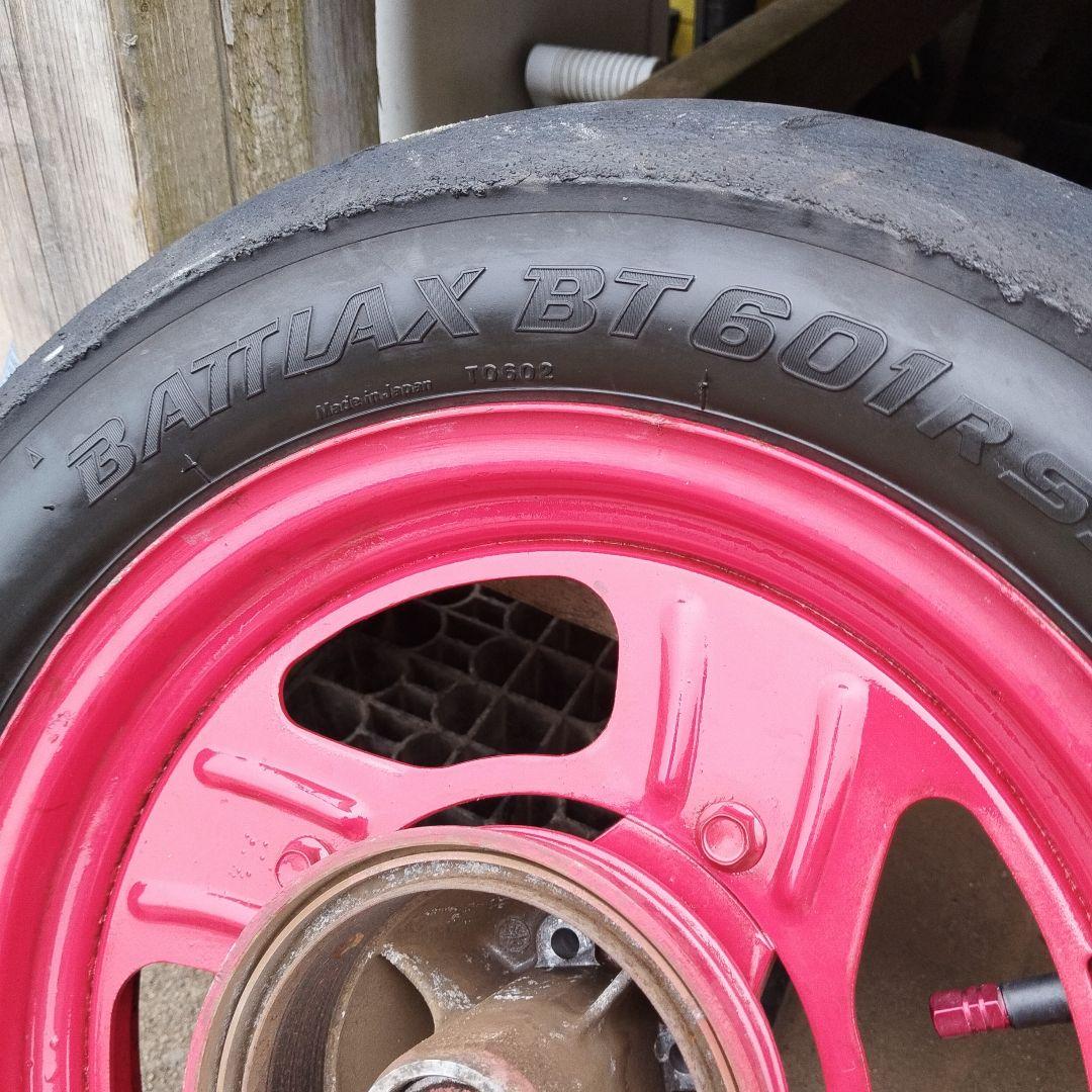 今日だけ　美品ＹＳＲ５０ ＹＳＲ８０ 前後ホイールタイヤ付き